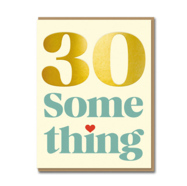 Serif 30 something kortti