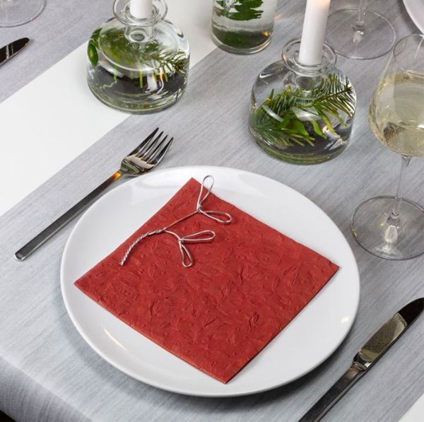 Mistelinoksa punainen servetti-2