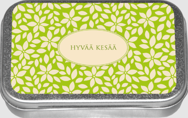 Sköna Ting appelsiinipastillit Hyvää kesää
