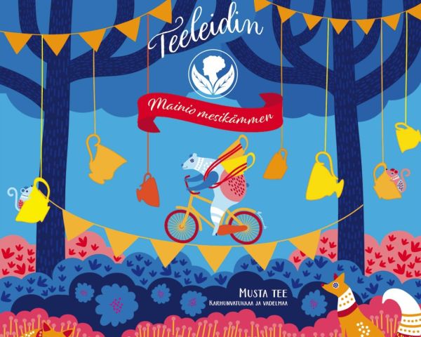 Teeleidi Mainio mesikämmen (Musta tee)