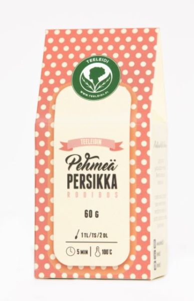 Teeleidi Pehmeä persikka (Rooibos)