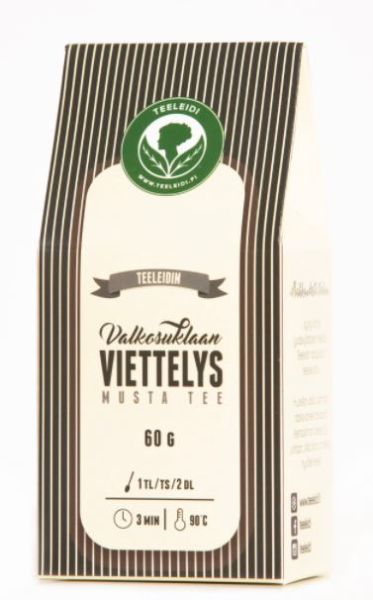 Teeleidi Valkosuklaan viettelys (Musta tee)