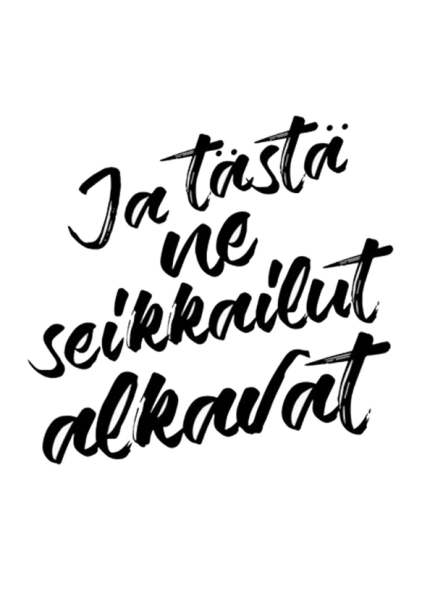 Tiinuska seikkailut alkavat (1os.) kortti