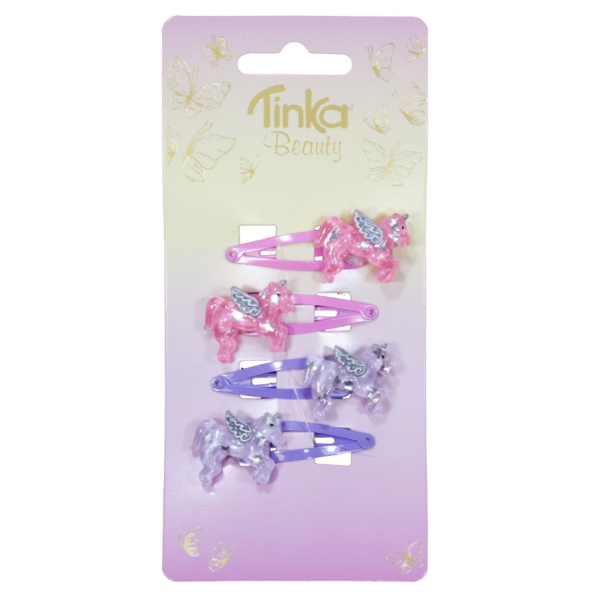 Tinka hiusklipsit pegasus 4kpl