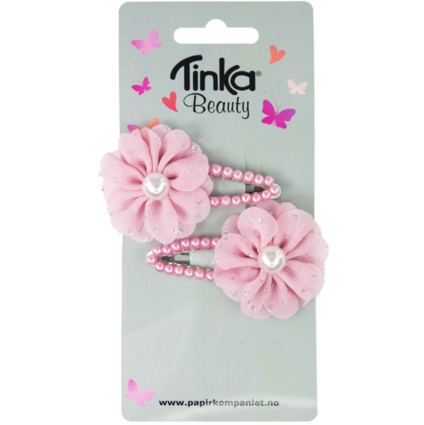 Tinka hiuspinni helmikukka 2kpl