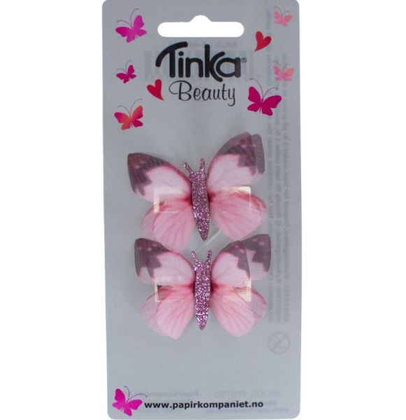 Tinka hiuspinnit perhoset 2kpl
