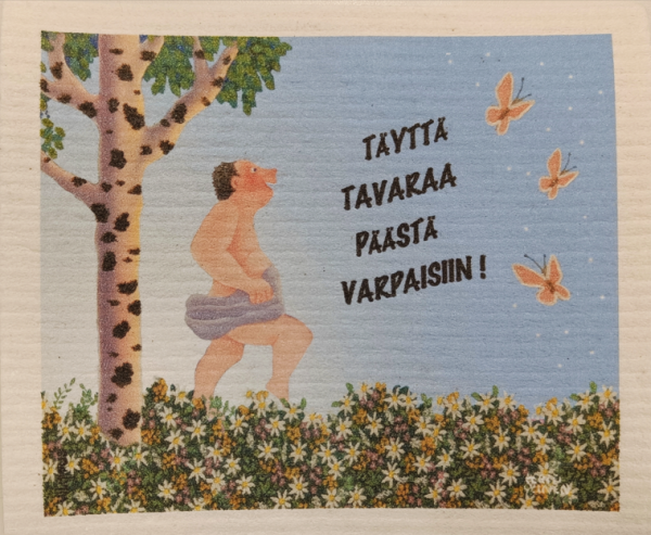 Vilippus tiskirätti Täyttä tavaraa herra