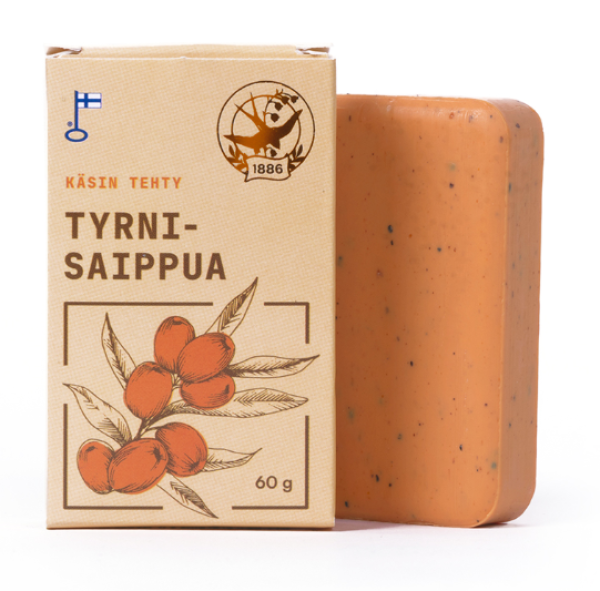 Vaasan saippua tyrni palasaippua