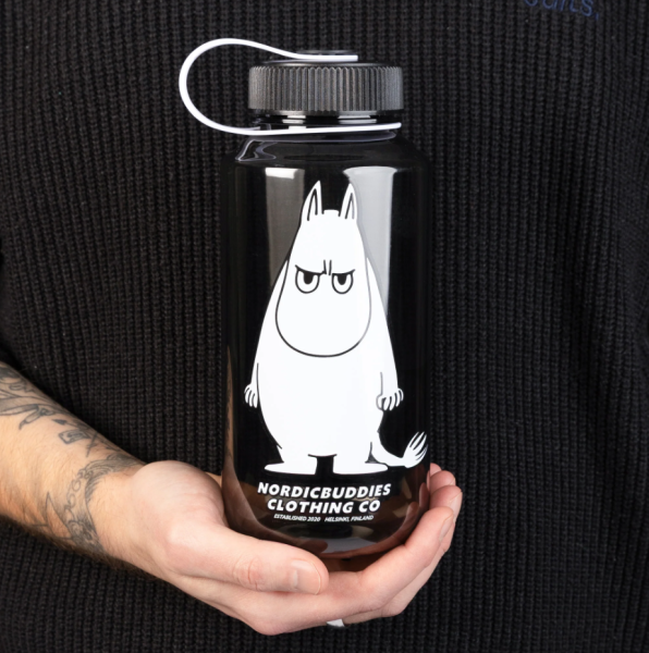 Vesipullo äkäinen Muumipeikko