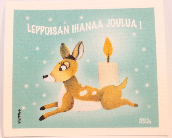 Vilippus tiskirätti leppoisan ihanaa joulua