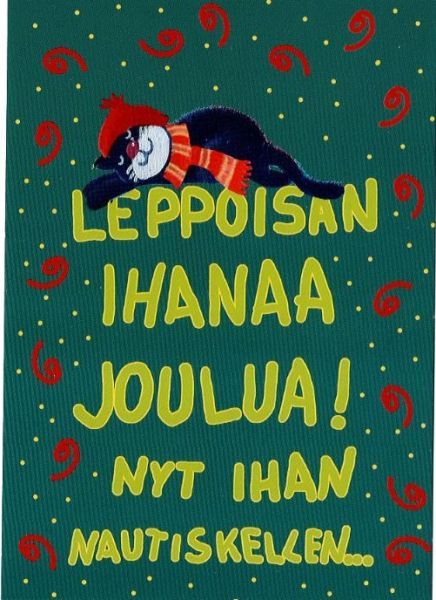 Vilippus leppoisan ihanaa joulua kortti