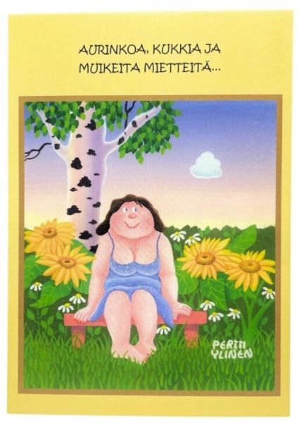 Vilippus muikeita mietteitä kortti