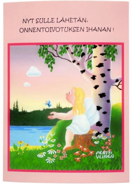 Vilippus onnentoivotus kortti