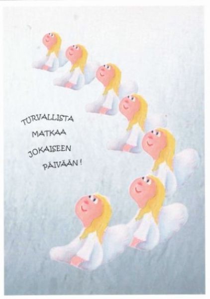 Vilippus turvallista matkaa kortti