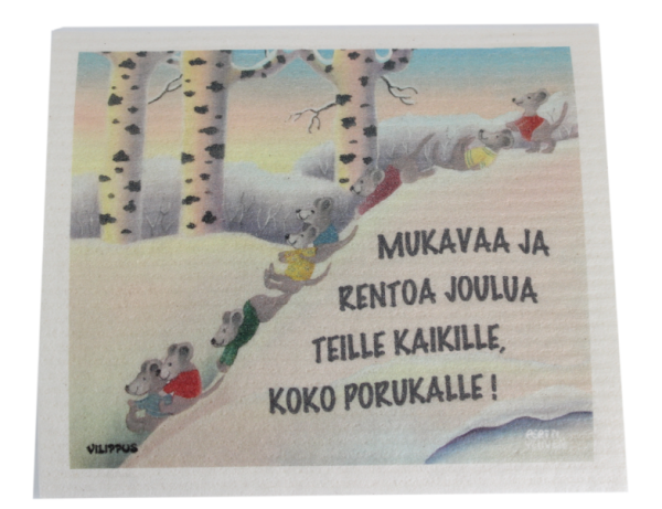 Vilippus tiskirätti rentoa joulua