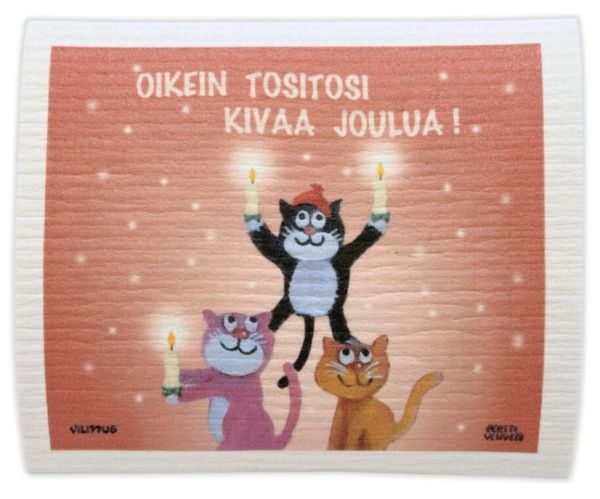 Vilippus tiskirätti tositosi kivaa joulua